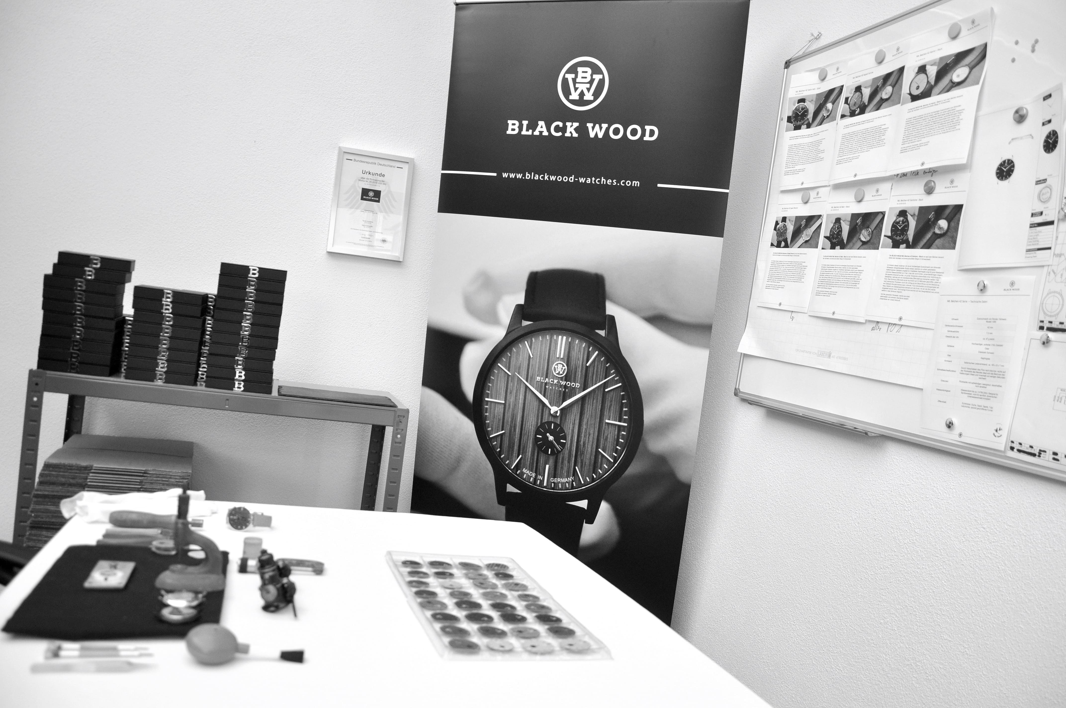 BLACK WOOD Armbanduhren – Die Kunst